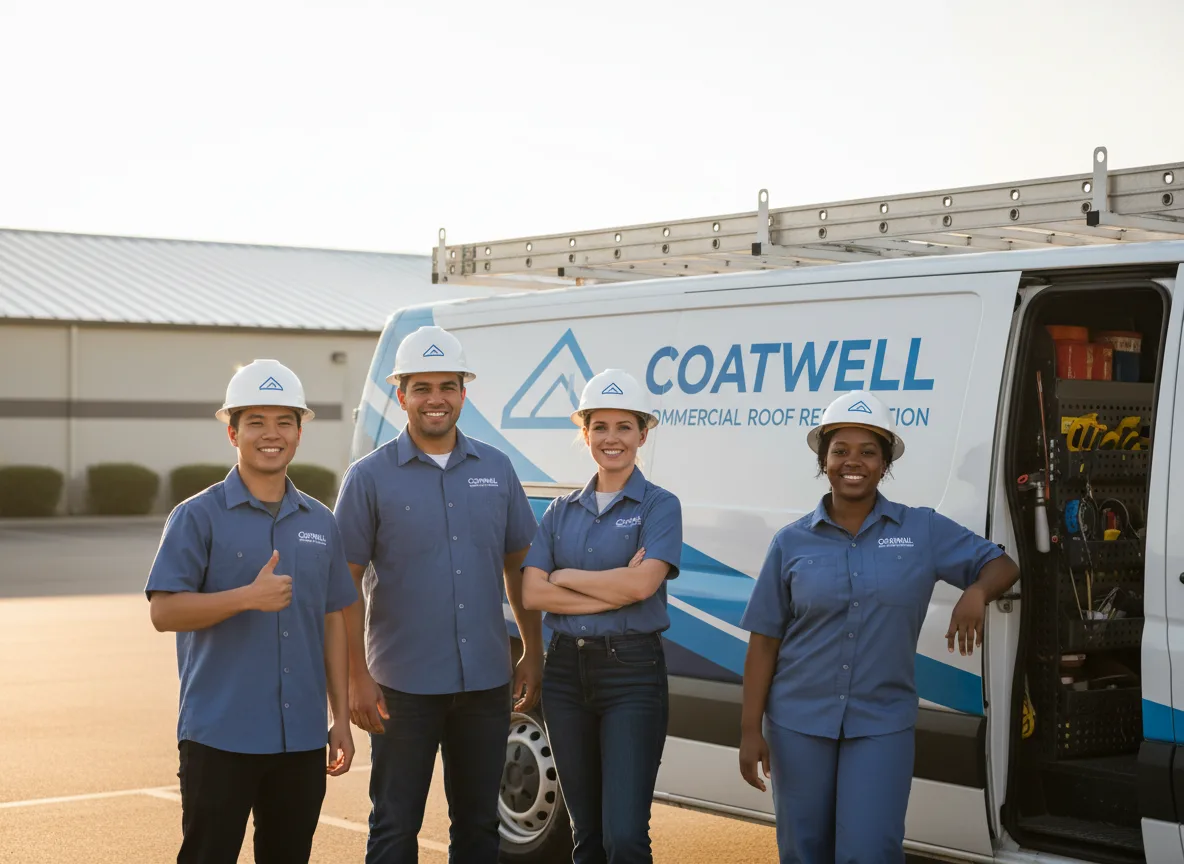 Commercial roof coating company in Westfield, VT